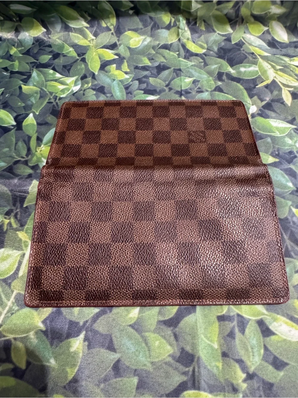 Louis Vuitton Brown Damier Ebene Brazza Long Wallet
